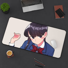 Cargar imagen en el visor de la galería, Komi Can&#39;t Communicate Komi Shouko Mouse Pad (Desk Mat) On Desk
