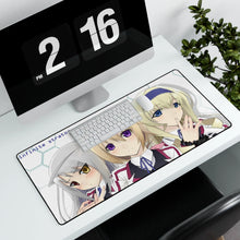 Charger l&#39;image dans la galerie, Infinite Stratos Mouse Pad (Desk Mat) With Laptop
