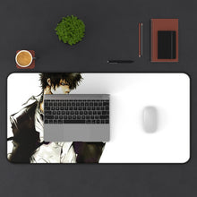 Load image into Gallery viewer, Shinya Kogami Serious Mouse Pad (Desk Mat) With Laptop
