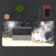 Charger l&#39;image dans la galerie, Violet Evergarden Violet Evergarden Mouse Pad (Desk Mat) With Laptop
