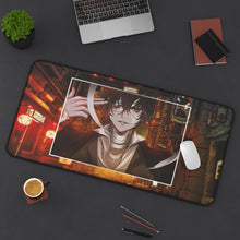 Load image into Gallery viewer, Osamu Dazai Mouse Pad (Desk Mat) On Desk
