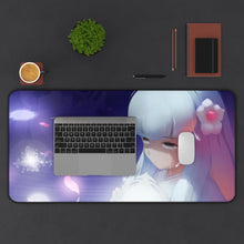 Load image into Gallery viewer, Kanna (Inuyasha) Mouse Pad (Desk Mat) With Laptop
