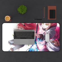 Cargar imagen en el visor de la galería, Mushoku Tensei: Jobless Reincarnation Rudeus Greyrat, Eris Boreas Greyrat Mouse Pad (Desk Mat) With Laptop
