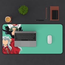 Cargar imagen en el visor de la galería, InuYasha Mouse Pad (Desk Mat) With Laptop
