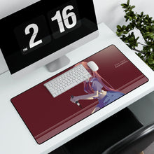 Cargar imagen en el visor de la galería, Mirai Nikki Yuno Gasai Mouse Pad (Desk Mat) With Laptop
