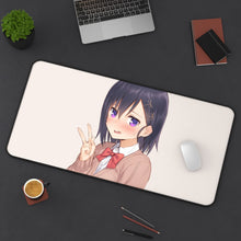 Load image into Gallery viewer, Gabriel DropOut Vignette Tsukinose April Mouse Pad (Desk Mat) On Desk
