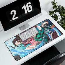 Cargar imagen en el visor de la galería, Demon Slayer: Kimetsu no Yaiba Nezuko Kamado Mouse Pad (Desk Mat) With Laptop
