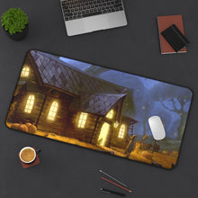 Cargar imagen en el visor de la galería, Anime Halloween Mouse Pad (Desk Mat) On Desk
