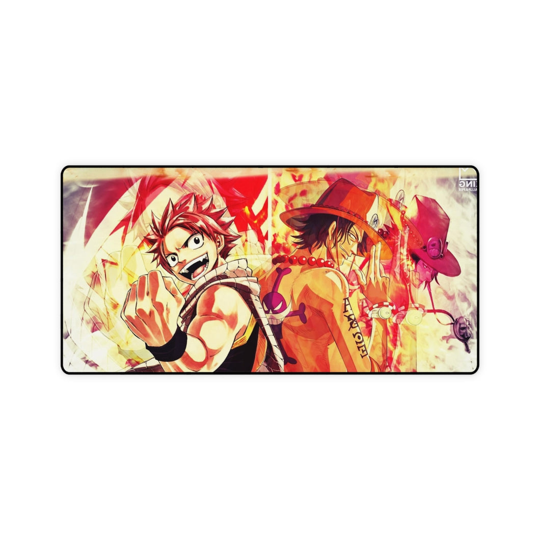 The Fire of true warriors Mouse Pad (Desk Mat)