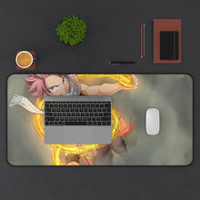 Load image into Gallery viewer, Natsu Dragneel Mouse Pad (Desk Mat) With Laptop
