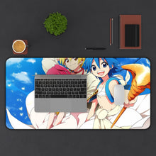 Charger l&#39;image dans la galerie, Magi: The Labyrinth Of Magic Japanese Desk Mat Mouse Pad (Desk Mat) With Laptop
