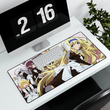 Charger l&#39;image dans la galerie, Infinite Stratos Mouse Pad (Desk Mat) With Laptop
