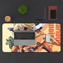 Charger l&#39;image dans la galerie, Infinite Stratos Mouse Pad (Desk Mat) With Laptop
