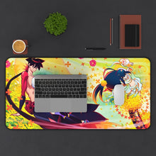 Charger l&#39;image dans la galerie, Katanagatari Mouse Pad (Desk Mat) With Laptop
