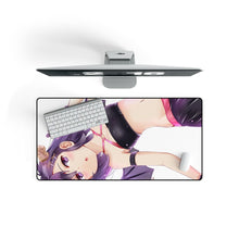 Load image into Gallery viewer, Gabriel DropOut Vignette Tsukinose April Mouse Pad (Desk Mat) On Desk
