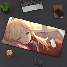 Load image into Gallery viewer, Gabriel DropOut Gabriel Tenma White Mouse Pad (Desk Mat) On Desk
