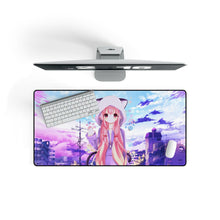 Cargar imagen en el visor de la galería, Mirai Nikki Yuno Gasai Mouse Pad (Desk Mat) On Desk
