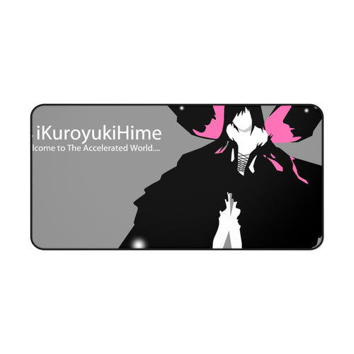 Accel World Kuroyukihime Mouse Pad (Desk Mat)