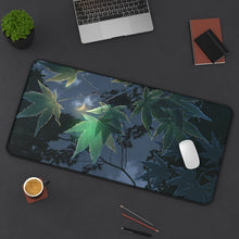 Charger l&#39;image dans la galerie, The Garden Of Words Mouse Pad (Desk Mat) On Desk
