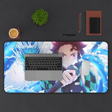 Charger l&#39;image dans la galerie, Demon Slayer: Kimetsu No Yaiba Mouse Pad (Desk Mat) With Laptop
