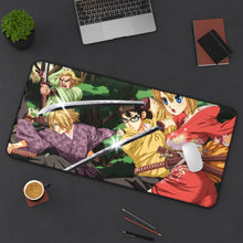 Load image into Gallery viewer, Dr. Stone Kohaku Mouse Pad (Desk Mat) On Desk
