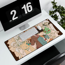 Charger l&#39;image dans la galerie, Mob Psycho 100 Arataka Reigen, Shigeo Kageyama, Ekubo Mouse Pad (Desk Mat) With Laptop
