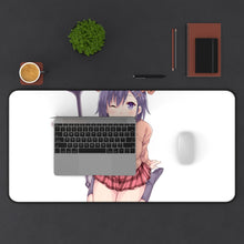 Load image into Gallery viewer, Gabriel DropOut Vignette Tsukinose April Mouse Pad (Desk Mat) With Laptop
