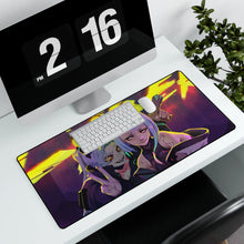 Load image into Gallery viewer, Cyberpunk: Edgerunners Mouse Pad (Desk Mat) With Laptop
