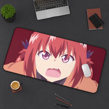 Load image into Gallery viewer, Satania Minimalist Mouse Pad (Desk Mat) On Desk
