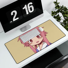 Cargar imagen en el visor de la galería, Mirai Nikki Yuno Gasai Mouse Pad (Desk Mat) With Laptop
