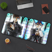 Cargar imagen en el visor de la galería, Blue Exorcist Yukio Okumura Mouse Pad (Desk Mat) On Desk
