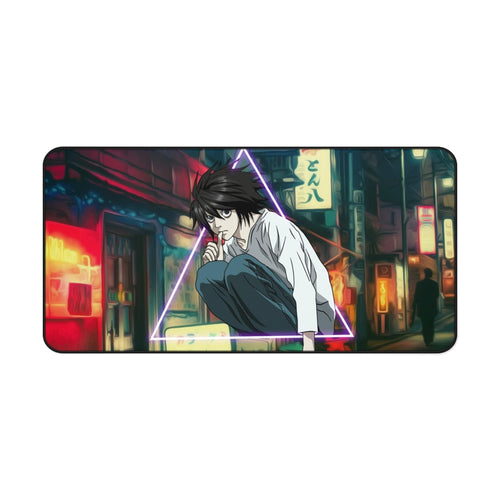 L Death Note Em Toquio Mouse Pad (Desk Mat)