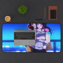 Charger l&#39;image dans la galerie, Sound! Euphonium Kumiko Oumae, Reina Kousaka Mouse Pad (Desk Mat) With Laptop
