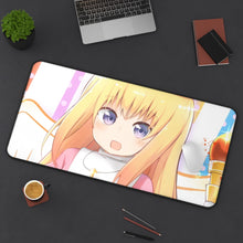 Load image into Gallery viewer, Gabriel DropOut Gabriel Tenma White Mouse Pad (Desk Mat) On Desk
