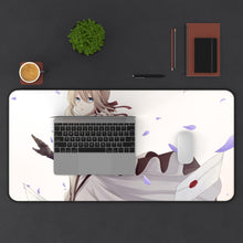 Charger l&#39;image dans la galerie, Violet Evergarden Violet Evergarden Mouse Pad (Desk Mat) With Laptop
