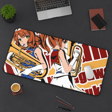 Load image into Gallery viewer, Sound! Euphonium Kumiko Oumae, Natsuki Nakagawa Mouse Pad (Desk Mat) On Desk
