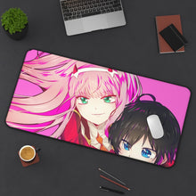 Charger l&#39;image dans la galerie, Darling In The FranXX Mouse Pad (Desk Mat) On Desk
