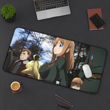 Charger l&#39;image dans la galerie, Youjo Senki Mouse Pad (Desk Mat) On Desk
