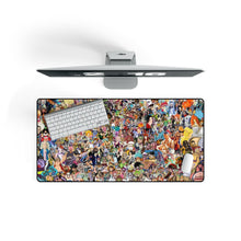 Load image into Gallery viewer, One Piece Monkey D. Luffy, Roronoa Zoro, Sanji, Nico Robin, Tony Tony Chopper Mouse Pad (Desk Mat) On Desk
