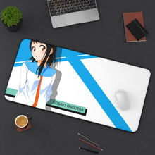 Load image into Gallery viewer, Nisekoi Kosaki Onodera Mouse Pad (Desk Mat) On Desk
