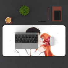 Cargar imagen en el visor de la galería, Monthly Girls&#39; Nozaki-kun Chiyo Sakura, Umetarou Nozaki Mouse Pad (Desk Mat) With Laptop
