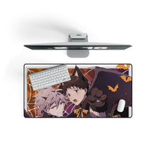 Cargar imagen en el visor de la galería, Anime Neon Genesis Evangelion Mouse Pad (Desk Mat) On Desk
