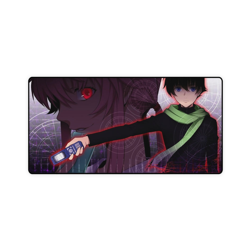 Mirai Nikki Yuno Gasai, Yukiteru Amano Mouse Pad (Desk Mat)