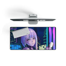 Load image into Gallery viewer, Cyberpunk: Edgerunners Mouse Pad (Desk Mat) On Desk
