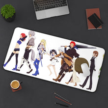 Cargar imagen en el visor de la galería, Is It Wrong To Try To Pick Up Girls In A Dungeon? Mouse Pad (Desk Mat) On Desk
