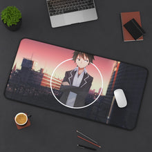 Charger l&#39;image dans la galerie, Hachiman Hikigaya Mouse Pad (Desk Mat) On Desk
