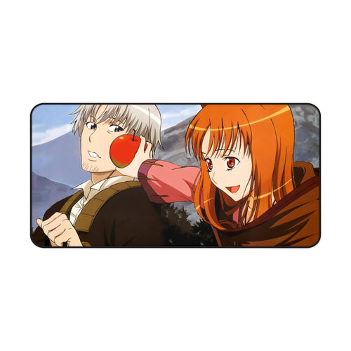 Spice And Wolf Mouse Pad (Desk Mat)