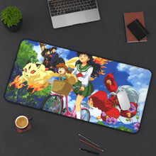 Load image into Gallery viewer, InuYasha Mouse Pad (Desk Mat) On Desk
