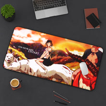 Cargar imagen en el visor de la galería, Princess Mononoke Mouse Pad (Desk Mat) On Desk
