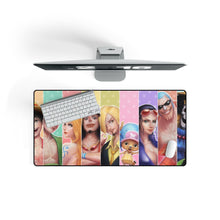 Cargar imagen en el visor de la galería, One Piece Monkey D. Luffy, Roronoa Zoro, Sanji, Nico Robin, Tony Tony Chopper Mouse Pad (Desk Mat) With Laptop
